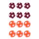 thumbnail image 1 of 12 Pedazos de Mini Pelotas de Fútbol de Plástico Reemplazos de Foosballs, 1 of 9