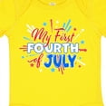 thumbnail image 4 of Inktastic My First Fourth of July- Red, White, and Blue Fireworks Boys or Girls Baby Bodysuit, 4 of 5