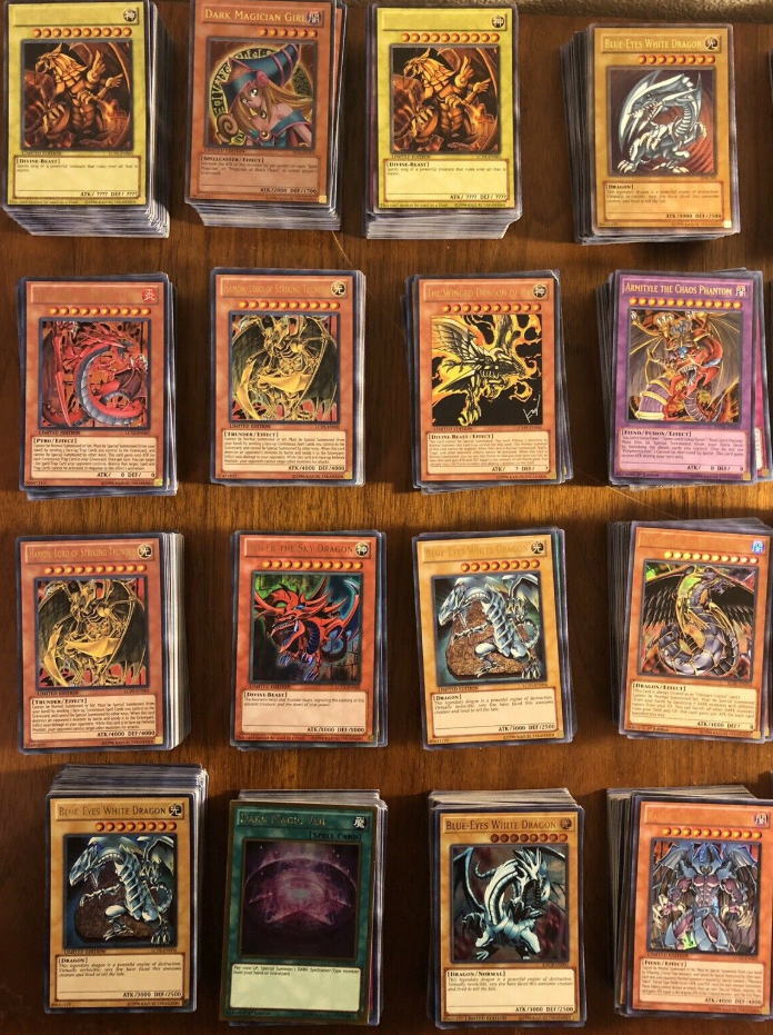 Yu-Gi-Oh Card Lot Yu-Gi-Oh! Custom Card Lot - 200 Cards Bulk Mix (180  Commons/Rares + 20 Holo Foils), Authentic Yugioh Cards Lot