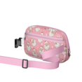 thumbnail image 2 of Pink Christmas Santa Pattern Cute Fanny Packs for Women,Travel Waterproof Crossbody Fanny Bags Waist Purse for Women Anti Theft Adjustable Strap for Running Travel Cycling, 2 of 6