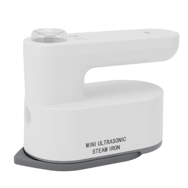Fer Électrique Portable, Petit Fer Électrique Compact à Sec et Humide à Vapeur 2 Températures Réglables Chauffe Rapidement avec Sac de Rangement pour Voyage