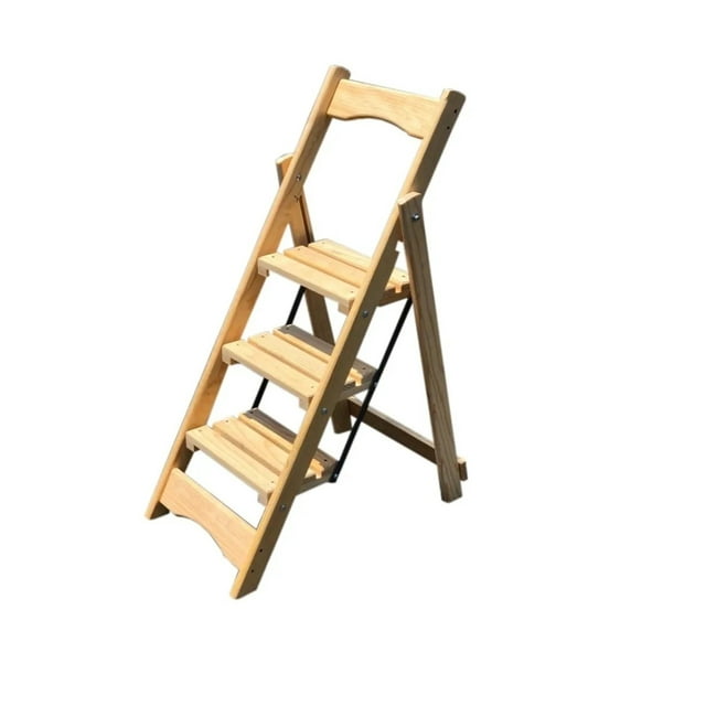 Escalera Tijera Madera Uso Rudo Escalera Escalera