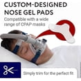 thumbnail image 3 of 5-pack Cpap Mask Nose Pads, Adjustable Gel Cushions For Comfort, Fits Most Masks, Soft And Durable Solution, 3 of 5