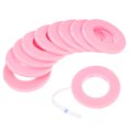 thumbnail image 4 of Adhesive Eyelash Tapes for Eyelash Extension Supplies PE Material Pink Color 10 Rolls, 4 of 8