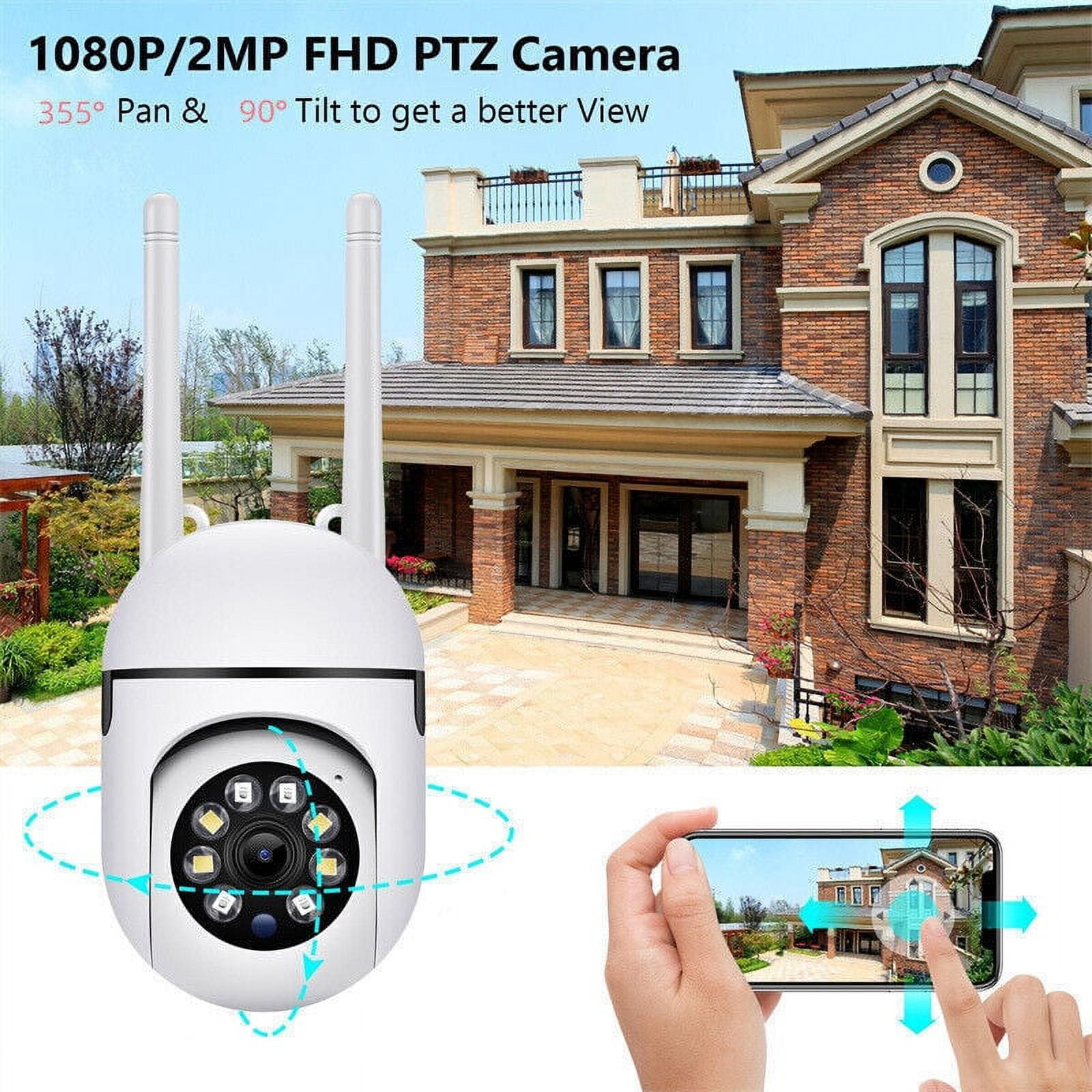 5G Camera Outdoor wifi Security Camera,5Ghz/2.4Ghz Dual Bands WiFi Home  Surveillance Camera,360° View Pan Tilt Camera,Auto Tracking,Two Way Talk,HD