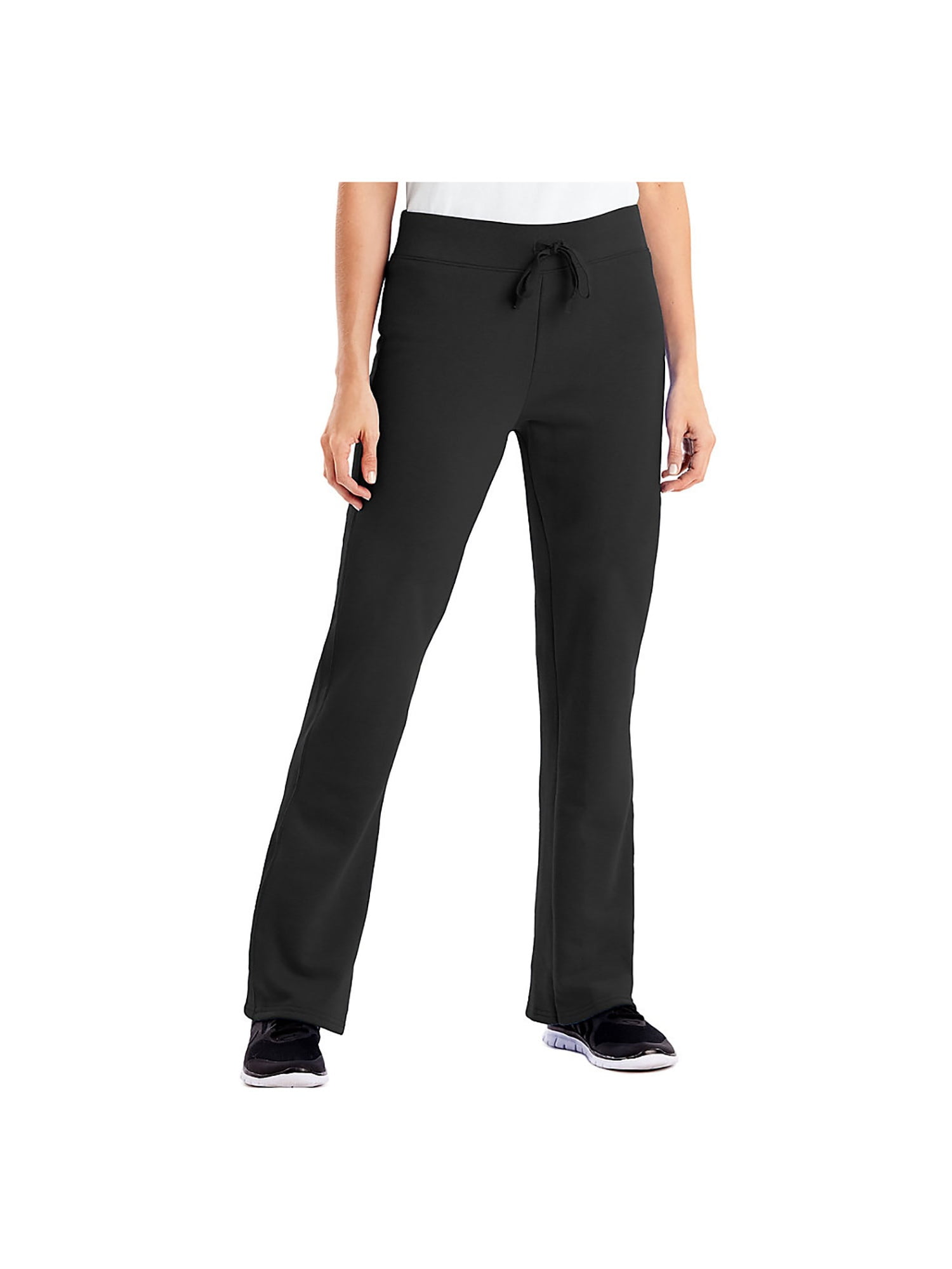 Hanes Women's EcoSmart Cotton-Rich Drawstring Sweatpants, Style W550 ...
