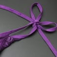 thumbnail image 7 of Bigersell Lace G-String Thong Panties Lingerie Briefs Underwear Side Tie Bikini Panties for Women Mesh Floral Lace Bikini Panties Women’s Underpants Purple One Size, 7 of 7