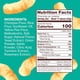 thumbnail image 2 of Chickpea Puffs, Vegan White Cheddar, 0.8 Ounce (Pack of 30), 3g Protein, 2g Fiber, Vegan, Gluten-Free, Crunchy, Plant Protein Snacks, 2 of 5