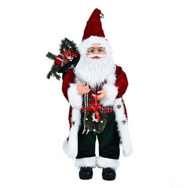 Brylanehome Pre-Lit Merry Christmas Sign, Red Green Figurine - Walmart.com