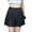Black, variant on Fgnfyis Women Skirt Fashionable New Pattern Minimalist Solid Color Elastic Waistband Comfortable and Versatile Slim Fit Pleated Skirt Womens Skirts White L