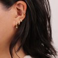 thumbnail image 6 of Lancharmed Gold Plated Womens Earrings, 6 of 8