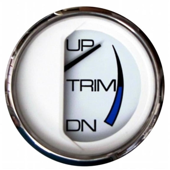 Faria Beede 13809 Chesapeake White SS 2 in. Trim Gauge