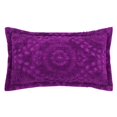 thumbnail image 1 of Better Trends SHR2036PL Rio Cotton Pillow Sham, Plum - King Size, 1 of 3