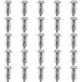 thumbnail image 1 of MasteelfCA 25 Pcs Écrou d'Ancrage d'Expansion de Porte Creux Écrou de Vérin avec Vis Écrou de Fixation de Vérin Vis de Porte, 1 of 8