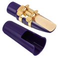 thumbnail image 2 of 1 Set Saxophone Mouthpiece Kit with Ligature Reed and Protective Cap for Alto Saxophone Player Supplies, 2 of 4