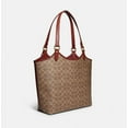 thumbnail image 3 of COACH Bolso Tote de Lona Revestida para Mujer, Color Tostado Óxido, C6336-B4NQ4, Talla Única, 3 of 7