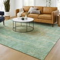 thumbnail image 6 of Addison Rugs Mayfield Premium Machine Washable Transitional Abstract Teal Rectangle Rug, 10' x 14', 6 of 6