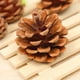 thumbnail image 3 of Adornos de conos de árbol de Navidad - 9 piezas de adornos colgantes de madera para fiesta navideña, 3 of 3