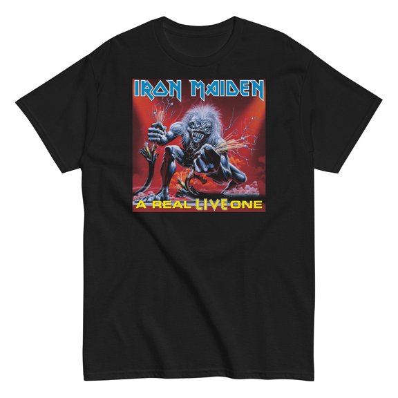 Iron Maiden - A Real Live One Unisex T-Shirt - Black - Small
