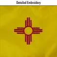 thumbnail image 2 of In the Breeze 5036 — 18-inch New Mexico Flag Windsock — Colorful Souvenir State Flag Windsock, 2 of 4