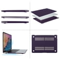 thumbnail image 4 of Mosiso Case for MacBook Air 13 inch 2022 2021 2020 2019 2018 Release A2337 M1 A2179 A1932 Retina Display Touch ID, Plastic Hard Shell Case & Keyboard Cover Skin, 4 of 6