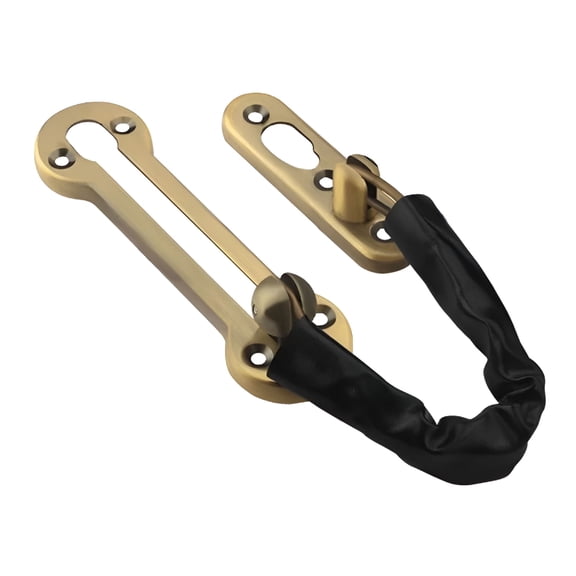 TALENO Locker Lock Pad Lock Safe Chain Door Lock Anti-Theft Chain Door Chain Anti-Lock Chain Door Latch Gold
