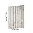 thumbnail image 3 of Fmbmuo Mildew Resistant Shower Curtain Liner White Waterproof Bathroom Decor Curtain, 3 of 4