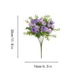 thumbnail image 3 of Gmogad Beautiful Artificial Silk Flowers Wedding Bouquet, Lifelike Fake Tea Bud Flowers for Valentine Bridal Home Garden Decoration, Durable Faux Flower Arrangement for Vase or Centerpiece, 3 of 6