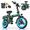 T12-48V 13Ah-Green, variant on LuckRoll Foldable Electric Bike for Adults, Up to 50 Mi Range, 500W Peak Ebike with Removable 48V 13Ah Battery, 14" Compact Commuter Electric Bicycle, Class2, UL2849 Certified