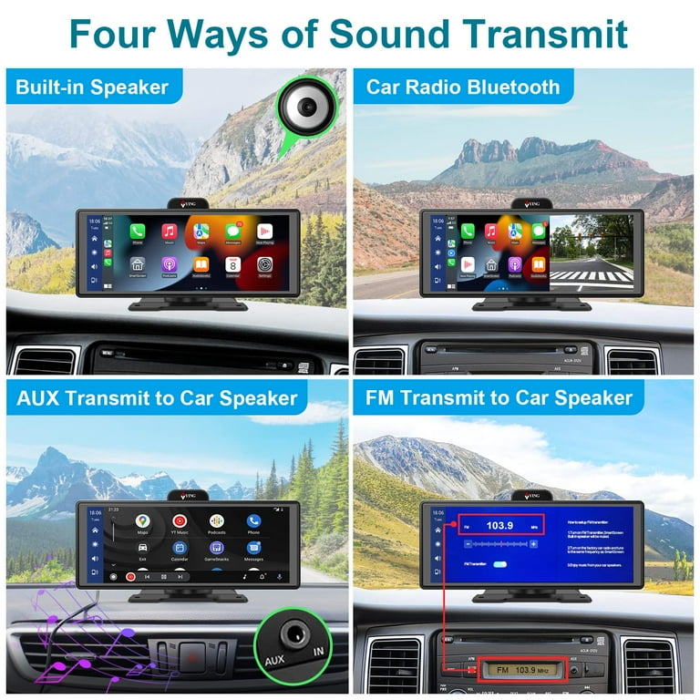 Car audio receiver with backup camera deals