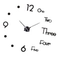 thumbnail image 1 of Reloj de Pared Silencioso Sin Tictac Macarena Reloj creativo de pared 3D, 1 of 8
