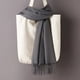 thumbnail image 2 of Autumn Cotton Scarf for Women Lady Solid Color Tassel Thin Scarves Soft Plain Shawl Foulard Viscose Winter Warm Wrap Shawls New, 2 of 5