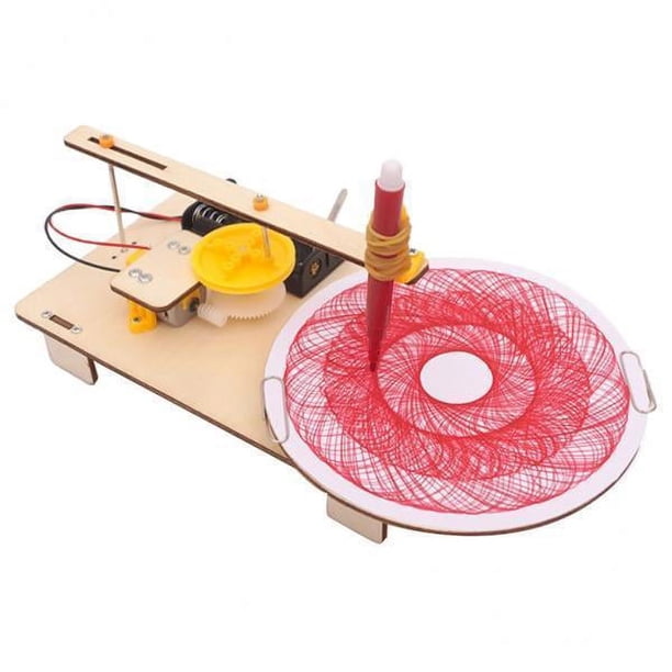 2x Proyecto de Bricolaje Kits Educativos de Ciencia Modelo Eléctrico Robot Juguete de Navidad 2 piezas