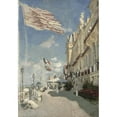 thumbnail image 3 of Claude Monet 14x18 Black Modern Framed Museum Art Print Titled - Hotel Des Roches Noires. Trouville (1870), 3 of 5
