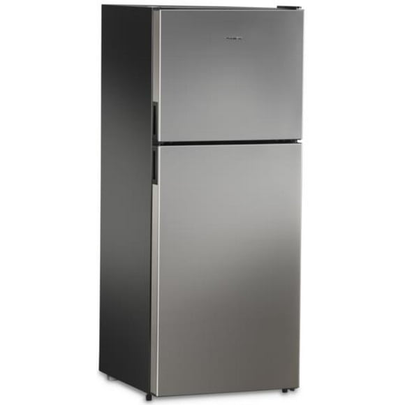 Dometic Refrigerator /Freezer 9600028281 Refrigerator /Freezer; Dual Compartment Refrigerator With Freezer; Model DMC4081; Left Hand Hinge; 8 Cubic Foot; 12 Volt DC Compressor Cooling