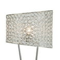 thumbnail image 4 of 27 Inch Table Lamp - Asymmetrical Crystal Shade - Dimmer Switch - Metal Finish, 4 of 5