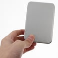 thumbnail image 4 of unbranded 5Ud Estuche De Hojalata Plateado Con Tapa Sellada Para Almacenamiento, 4 of 6