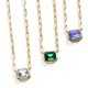 thumbnail image 3 of Collar BaubleBar Blythe con Piedra de Nacimiento Ovalada y Cadena Dorada, 3 of 7