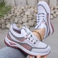thumbnail image 6 of Domuza Womens Orthopedic Athletic Shoes Tennis Shoes Slip-On Mesh Running, Women Shoes Summer Sneakers Breathable for Walking Pink 9（EU-42）, 6 of 6