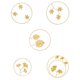 thumbnail image 1 of Adornos para Colgar perfecl Decoraciones de pared colgantes de hierro, 1 of 6