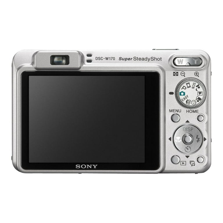 Sony Cyber-shot DSC-W170 - Digital camera - compact - 10.1 MP - 5x optical zoom - Carl Zeiss