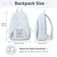 thumbnail image 2 of RFQWOVSR Lightweight Casual Backpack for School and Commute, 2 of 4