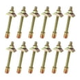 thumbnail image 1 of 12x Muebles Conectores de muebles Hardware de fijación con tuercas accesorios de acero M8 para el escritorio de la oficina del marco de la cama M8x80 mm, 1 of 8