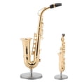 thumbnail image 3 of Réplica de soporte y estuche para saxofón alto de Miniature Instruments ANGGREK Otros, 3 of 8