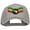 Grey, variant on Crown Wing Africa Patched Cap - Black OSFM