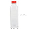 thumbnail image 6 of FUEENIRVA Set of 10 Transparent Reusable Plastic Drinking Bottles for Juice, and, 6 of 7