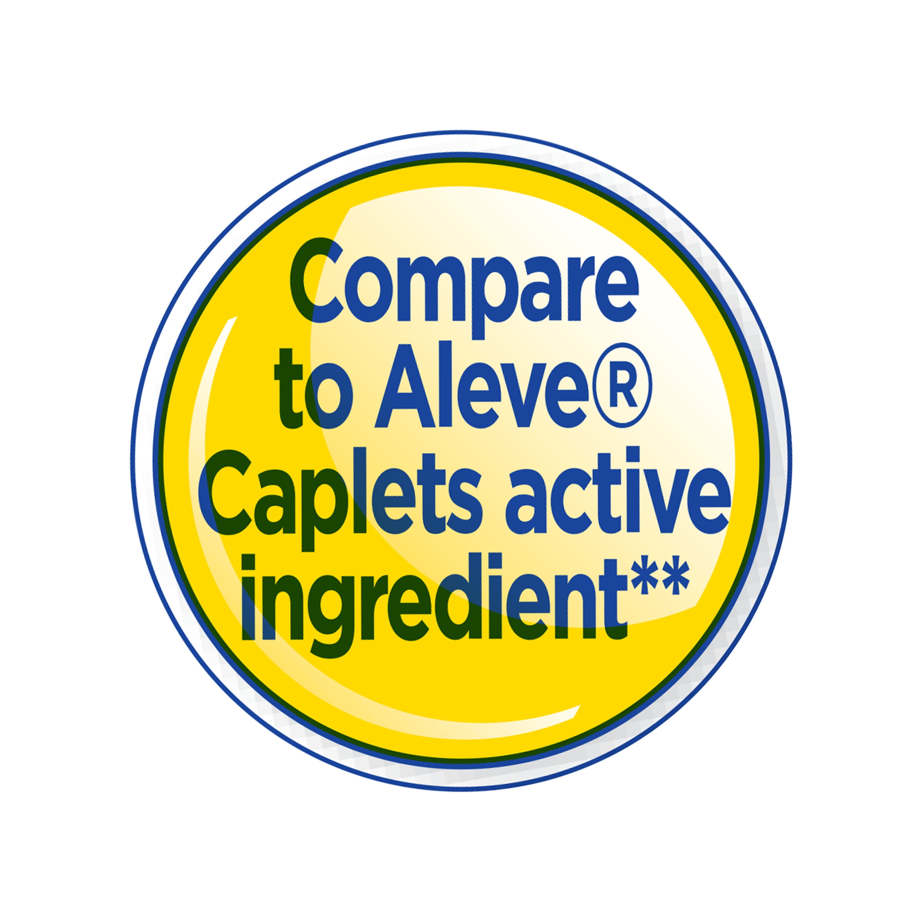 (3 pack) Equate All Day Pain Relief Naproxen Sodium Caplets, 220 mg, 270 Count, Compare to Aleve® Caplets Active Ingredient