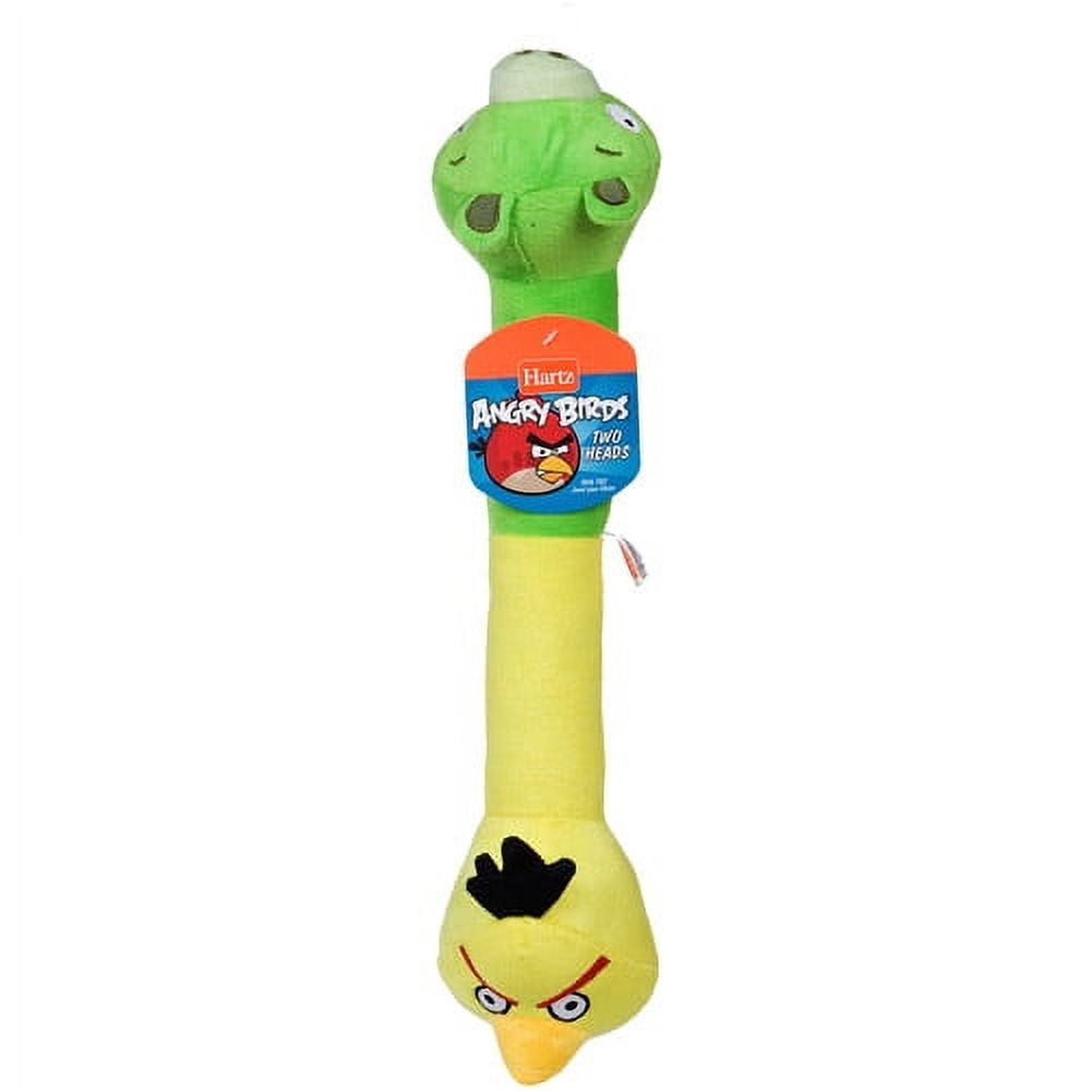 Hartz Angry Birds Two Heads Squeaker Dog Toy 1ct Character May Vary