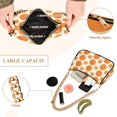 thumbnail image 2 of FORMRS Womens Shoulder Bag with Chain Strap Clutch Purse Cute Tote Handbag, Orange Geometric Pattern, 2 of 7