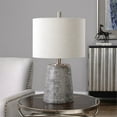 thumbnail image 5 of Uttermost Duron Ceramic Steel and Cotton Lamp in Bronze/Gray/Beige, 5 of 5